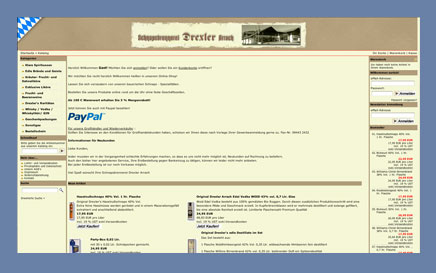 Online Shop Drexlers-Baerwurz.de