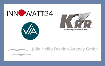 Verschiedene Logos