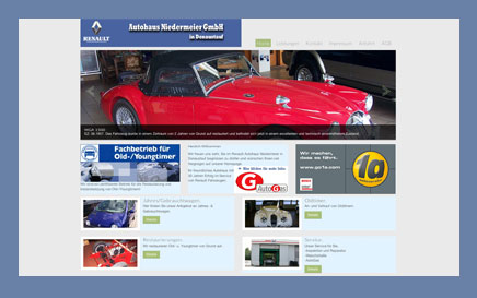 Webseite Autohaus-Niedermeier.de